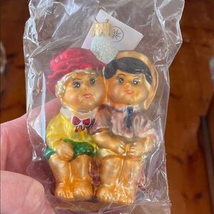 Christopher Radko vintage Hansel and Gretel ornament.